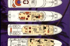 Motor yacht OHANA -  Layout